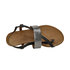 Sandały z metalowym zdobieniem Inuovo Agilo 1208 black