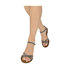 Skórzane sandały z cyrkoniami Inuovo Zoe 1041 dark grey