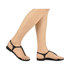 Sandały japonki ze skóry naturalnej Inuovo Arleth 1234 black