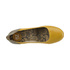 Ażurowe półbuty na koturnie FLY London Balou Bent P143081004 mustard-beige
