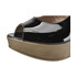 Lakierowane sandały na koturnie Karino 1000-003 black patent