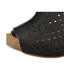 Ażurowe sandały z zamszu Karino 0962-003 black