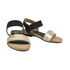 Płaskie sandały Karino 0958-103 gold-black