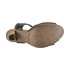 Skórzane sandały na drewnianym obcasie Karino 0982-003 black