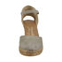Sandały z paskiem wokół kostki Gaimo ESPADRILLES Obi 2067-15475-1 kangaro