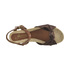 Sandały espadryle Gaimo ESPADRILLES Runo 2105-15619-1 moka