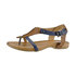 Skórzane sandały Carinii B1415-043 blue