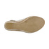 Sandały na koturnie Karino 0933-001 beige