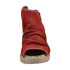 Sandały na grubym obcasie FLY London Cala Chai P142980002 red
