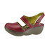 Skórzane sandały FLY London Bulbo Beau P500441001 red