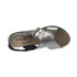 Metaliczne sandały Plakton 615054 plomo