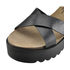 Sandały na grubym obcasie Plakton 715061 negro leather