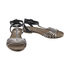 Metaliczne sandały GIOSEPPO Blake 27531 pewter