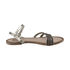 Sandały o metalicznym połysku GIOSEPPO Vivian 27451-04 brown