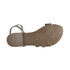 Sandały o metalicznym połysku GIOSEPPO Vivian 27451-04 brown