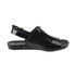 Sandały lakierki Carinii B2722-037 black patent