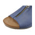 Sandały z zamkiem Carinii B2722-C69 blue