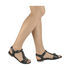 Sandały ze skóry naturalnej Solo Femme 42813-01-D08 black