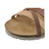 Sandały z traperową podeszwą TakeMe Skyla SIC153 natural-cuero