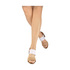 Cieliste sandały TakeMe Arya VEN162 natural-blanco