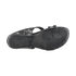 Sandały z paskiem wokół kostek Carinii B1965-626 black