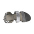 Sandały ze skóry naturalnej Karino 1236-127-P grey-silver