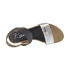 Sandały ze skóry naturalnej Karino 0958-115-P black-silver