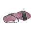 Sandały na drewnianym koturnie Mascha Hazel 14352 nero-pink