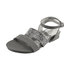 Sandały z cekinami Karino 1237-127-P grey-silver