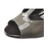 Lakierowane sandały na szpilce Buffalo Lyra 038X-007 grey patent297