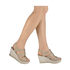 Sandały na koturnie Karino 1028-001-P beige