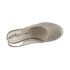 Cieliste sandały na koturnie Karino 1168-073-P beige