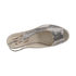 Sandały z wężowej łuski Karino 1437-022-P grey-beige