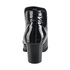 Botki na grubym obcasie Karino 0940-076-F black patent