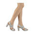 Sandały z traperową platformą Clarks Pastina Malory light grey leather