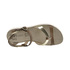 Sandały z metalicznymi paskami Fantasy Sandals Guttri S-4005 cacao-gold