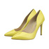 Neonowe szpilki Solo Femme 34230-03-E05 yellow