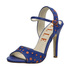 Sandały na szpilce Elle Neuilly 02090 bleu-orange