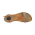 Skórzane sandały Carinii B1674-491 beige-orange