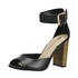 Sandały z paskiem wokół kostki Solo Femme 62408-02-A19 black