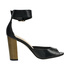Sandały z paskiem wokół kostki Solo Femme 62408-02-A19 black