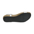 Metaliczne sandały Plakton 575718 plata-negro