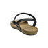Sandały z metalicznym paskiem Plakton 575725 plata-negro