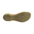 Sandały ze skóry naturalnej Carinii B1674-491 pistachio