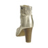 Ażurowe sandały-botki Karino 0978-074-P gold-beige