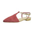 Sandały z noskiem w szpic Carinii B3382-F37 red