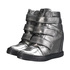 Sneakersy Karino 1694-115-P metallic-black sole