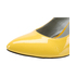 Pantofelki DOTS Fabell 73346 yellow - lakierek