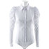 Koszula-body z bufkami Rinascimento 29938-3 Bianco