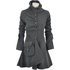 Awangardowy płaszcz MOTEL 81055-27 grey